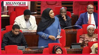 Tazama Mbunge wa Viti Maalumu (CCM),  alivyotiririka na kuwakosha wabunge