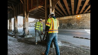 B&O Carey St. Bridge Inspection by RK&K Civil Engineering
