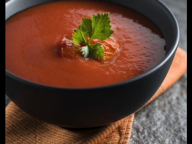 Roasted Red Pepper Soup recipe | Eat East Indian