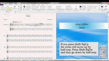 Sibelius 101 - Part 02 Basic note entry