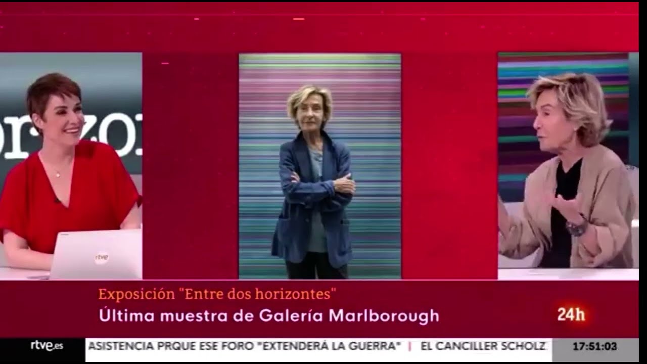 Entrevista a Soledad Sevilla. Informativos Canal 24H RTVE