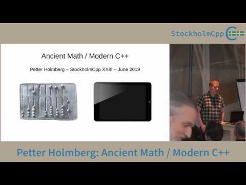 Petter Holmberg: Ancient