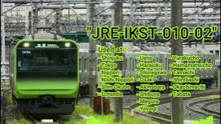 JR Yamanote Line New Station Departure Melody Standardized [JRE-IKST-010] | All Variant with List