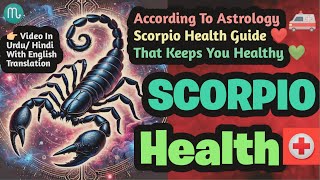 Scorpio Health Care ♏ || Zodiac Health Guide 💚 || Buraj Aqrab