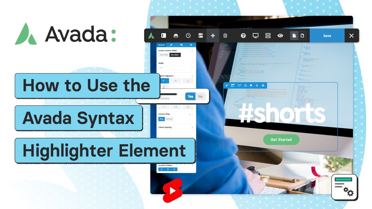 How to Use the Avada Syntax Highlighter Element - YouTube