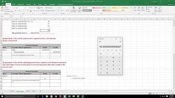 ST Notes Payable   calculate maturity date and accrue interest