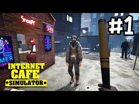 Internet Cafe Simulator[Thai] #1 เปิดร้านคอมวันแรกโจรมาขโมยเลย