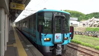 【IR車普通列車発車！】IRいしかわ鉄道 IR521系 普通金沢行き 津幡駅