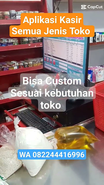 Aplikasi Kasir Toko Sembako Kelontong bisa Custom Fitur