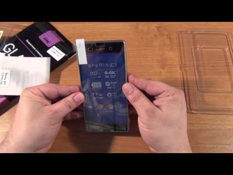Защитное стекло для Sony Xperia Z3 D6603 Ainy обзор