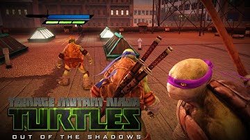 TMNT: Out of the Shadows Gameplay Walkthrough | Full Game