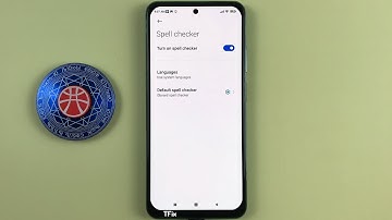 Spell checker on Xiaomi Redmi Note 10 Android 11