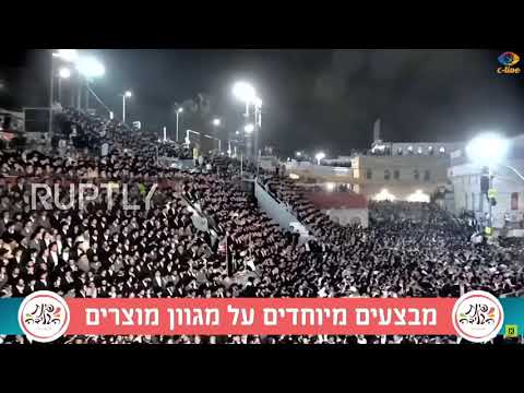 Israel: Crowd fleeing chaotically in deadly stampede at religious festival