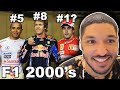 American FIRST REACTION to TOP 10 FORMULA 1 DRIVERS OF THE 2000's