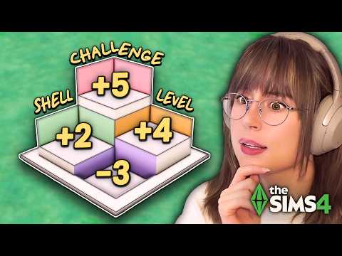 I Got CHALLENGED To A Platform Shell Challenge In The Sims 4 