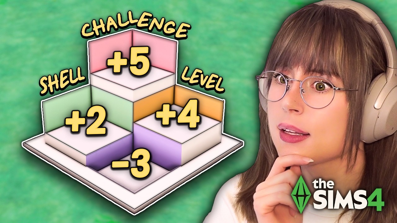 I Got CHALLENGED to a Platform Shell Challenge in The Sims 4