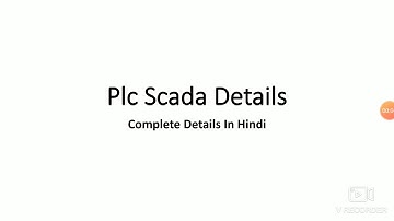 Plc Scada Details in Hindi