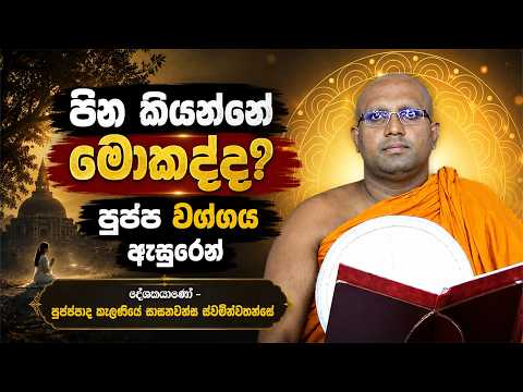 පින කියන්නේ මොකද්ද? පුප්ප වග්ගය ඇසුරෙන් | Kelaniye Sasanawansa Thero | Mindful Wisdom #Bana