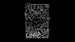 Titan Choir Canada Tour Tshirt Design 2018