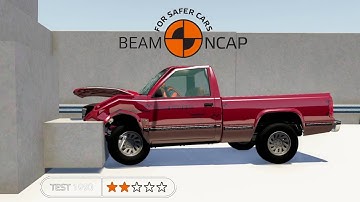 BeamNG Gavril D series (gen 1) NCAP Crash Test