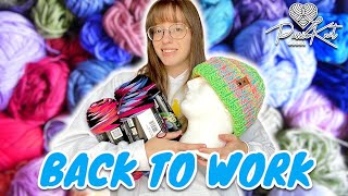 Getting back to business! | Crochet Vlog | Passioknit Kelsie