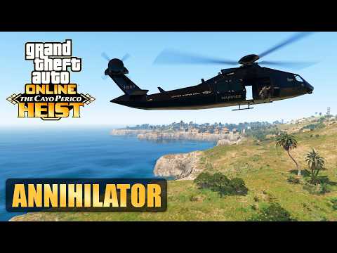 Cayo Perico on Annihilator - All Warehouses Without Alarms in GTA Online