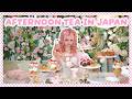 Visiting The CUTEST Afternoon Tea Spots in Tokyo!! 🌸