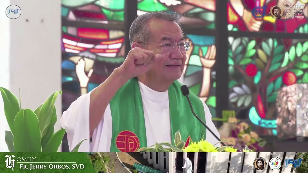 𝗗𝗼𝗻'𝘁 𝗣𝗔𝗡𝗜𝗖... 𝗚𝗢𝗗 𝗶𝘀 𝗶𝗻 𝗖𝗢𝗡𝗧𝗥𝗢𝗟 | 16 November 2025 HOMILY w/ Fr. Jerry Orbos, SVD | 33rd Sunday