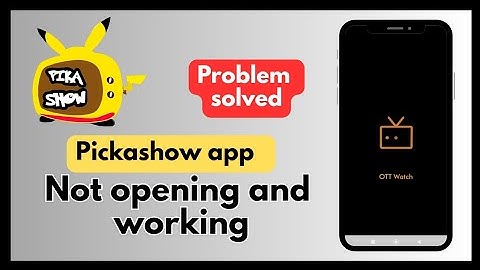 How to fix pikashow app not opening and working|Problem Fixed |Easy method