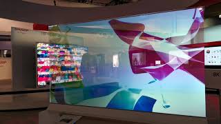 SHARP See-Through displays at CES 2020