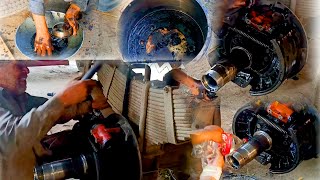 Restoration Of Truck Trailer Rear Wheel Housing At Local Workshop How To Repair Rear Wheel