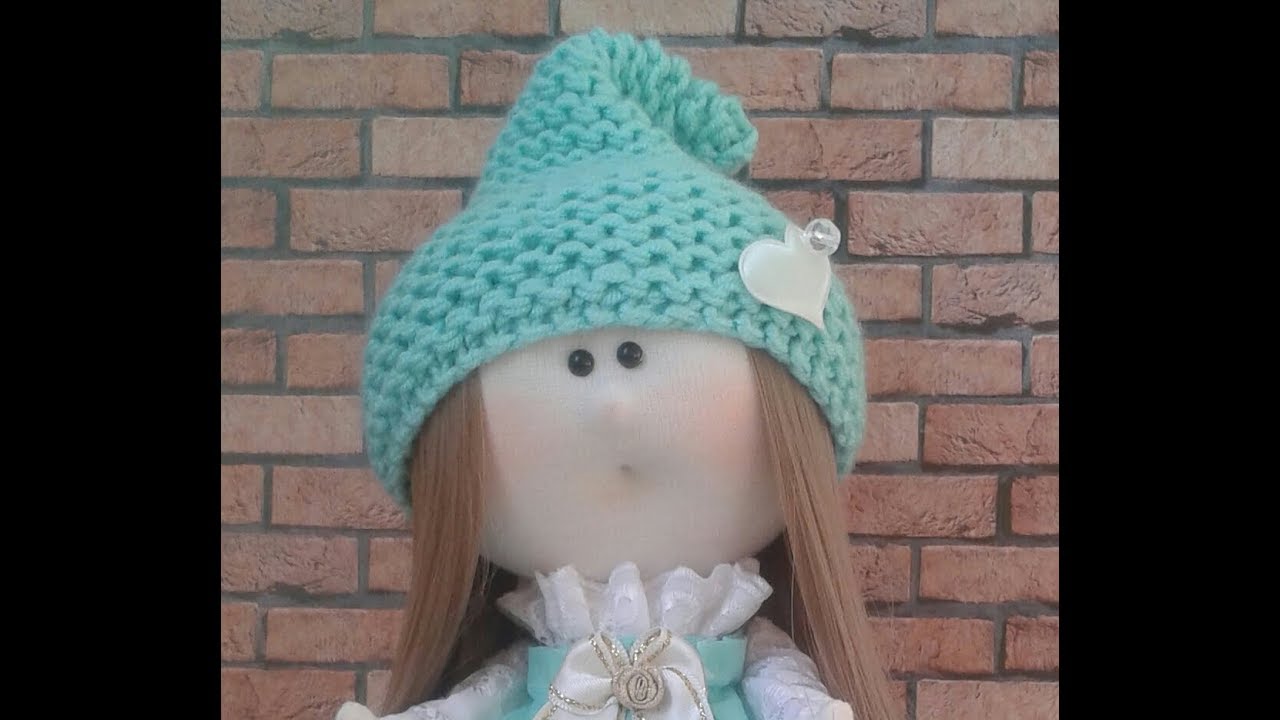 Новогодний Колпак Крючком Для Игрушки