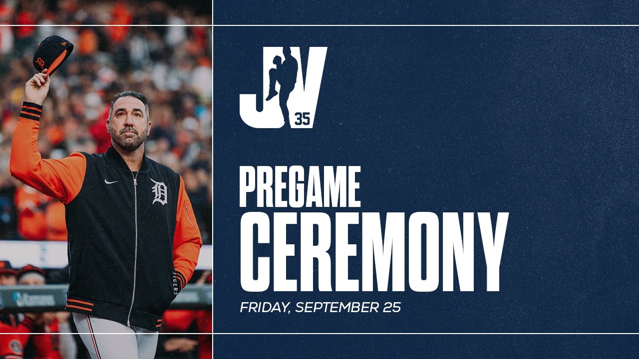 Detroit Tigers JV Career Celebration | Full Pregame Ceremony Honoring Justin Verlander