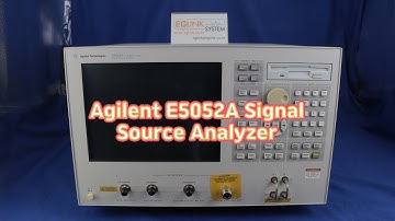 Agilent E5052A Signal Source Analyzer