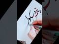 how to write:دانش سکول:urdu marker using a#calligraphy #videoshort #art #viral #handwriting