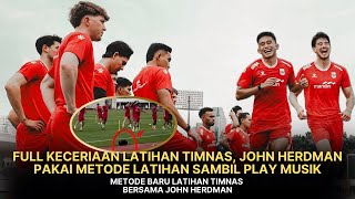JOHN HERDMAN'S UNIQUE TRAINING, THE PLAYERS LOOK VERY HAPPY