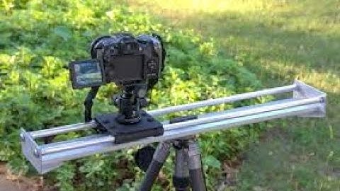 DIY CAMERA SLIDER (sorry long video)