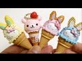 Kawaii Hello Kitty & Rilakkuma Ice Cream Bunny Pens