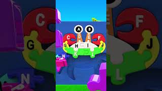 #shorts Little Baby Learning Alphabets With Baby Crab Puzzle Alphabets Board | Little Baby Girl Fun screenshot 2
