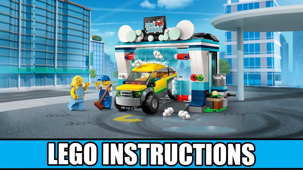 LEGO Instructions | City | Car Wash LEGO instructions