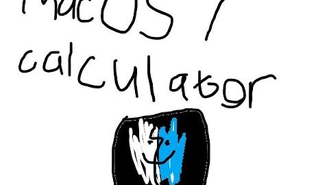 mac OS 7 calculator
