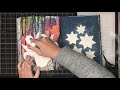 Using premade elements in your art journal to create quick pages