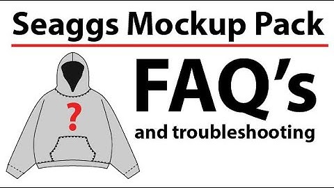 Seaggs Mockup Pack FAQ