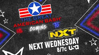 The Great American Bash comes to NXT next week