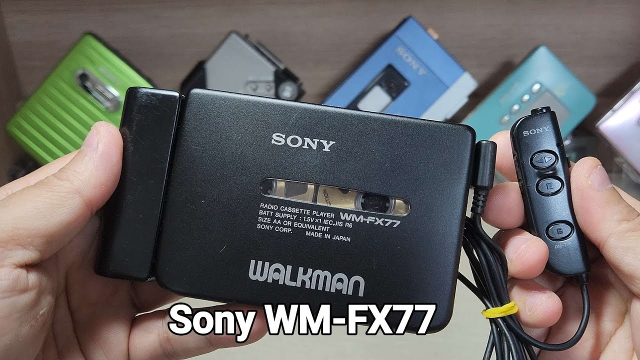 Sony WM-FX77 Cassette Player Walkman - YouTube