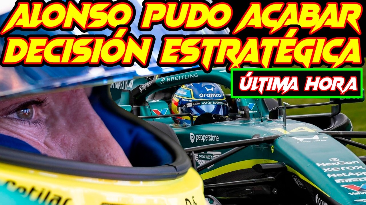 ASTON MARTIN F1 CON PASO FIRME 