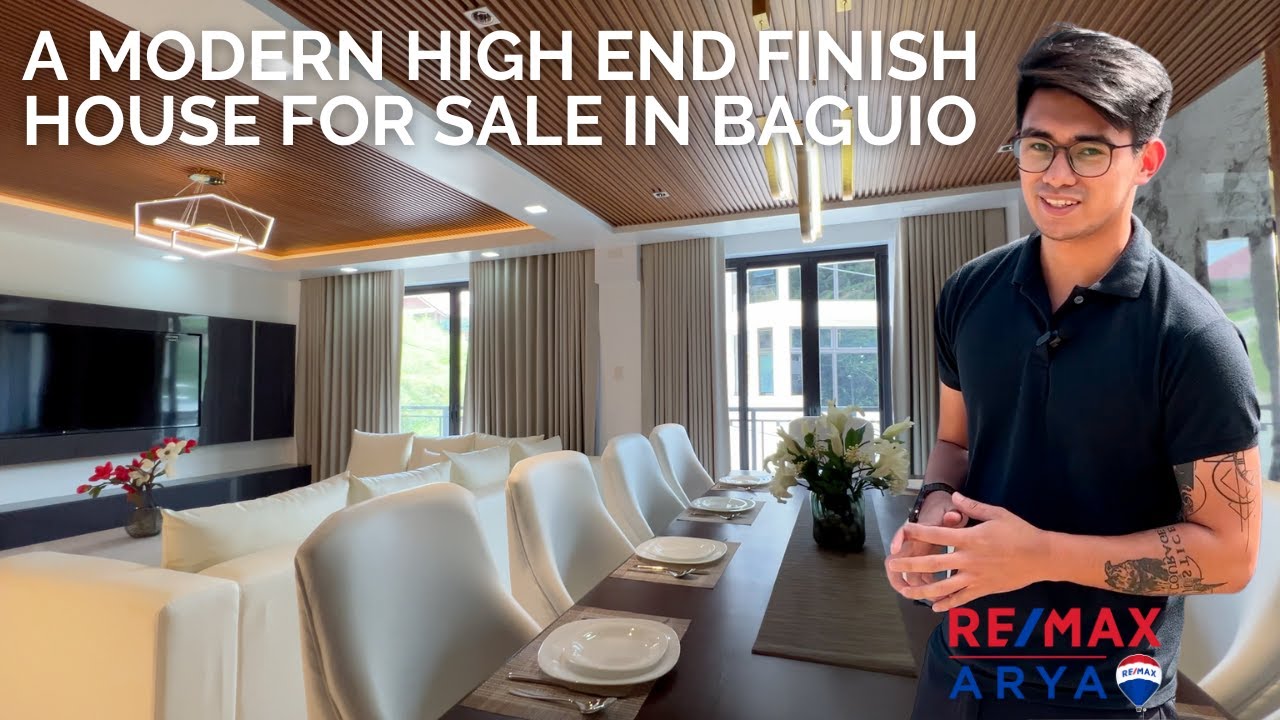 Обзор недвижимости №65: Современный дом с отделкой класса люкс на продажу в Багио