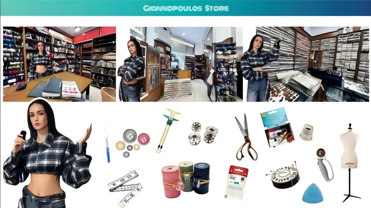 itsmegi Μία βόλτα στο κατάστημα Γιαννόπουλος 🪡✂️🧶🛍