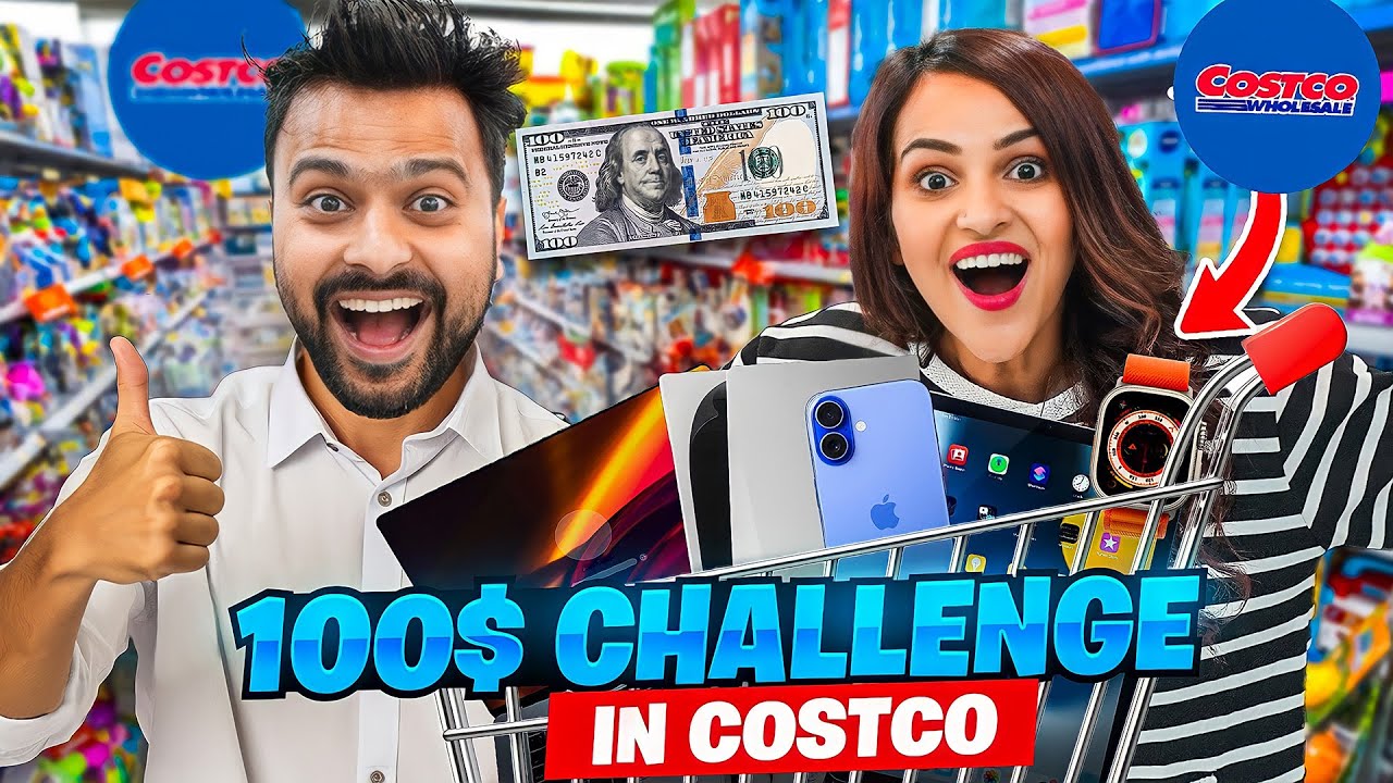 $100 me AMERICAN Grocery Store me kya milta hai? 😳
