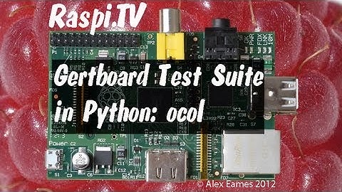Gertboard software in Python - ocol - Open Collector relay driver